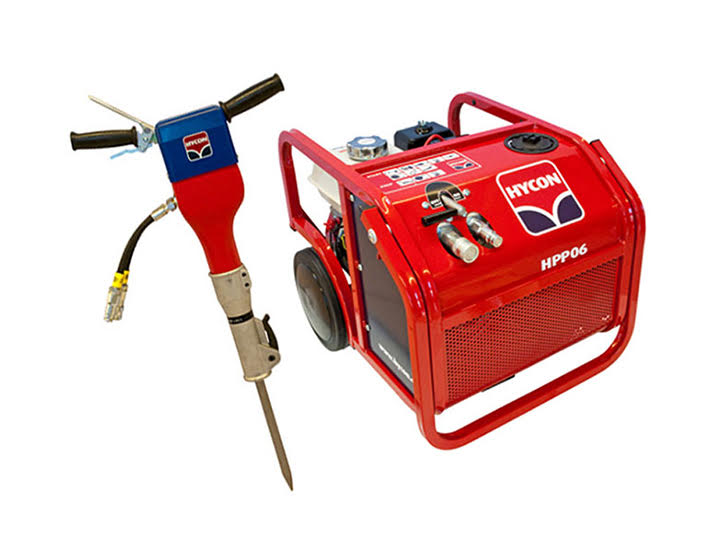 Nové ručné hydraulické búracie kladivo Hycon na predaj – autorizovaný predajca SUREL